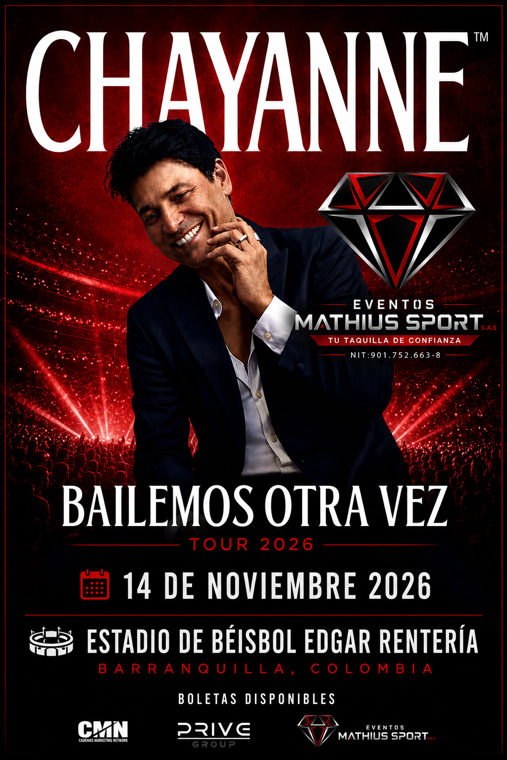 Chayanne Barranquilla 2026